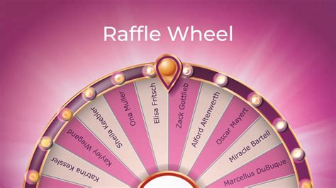 ecm raffle|Wheel of Names.